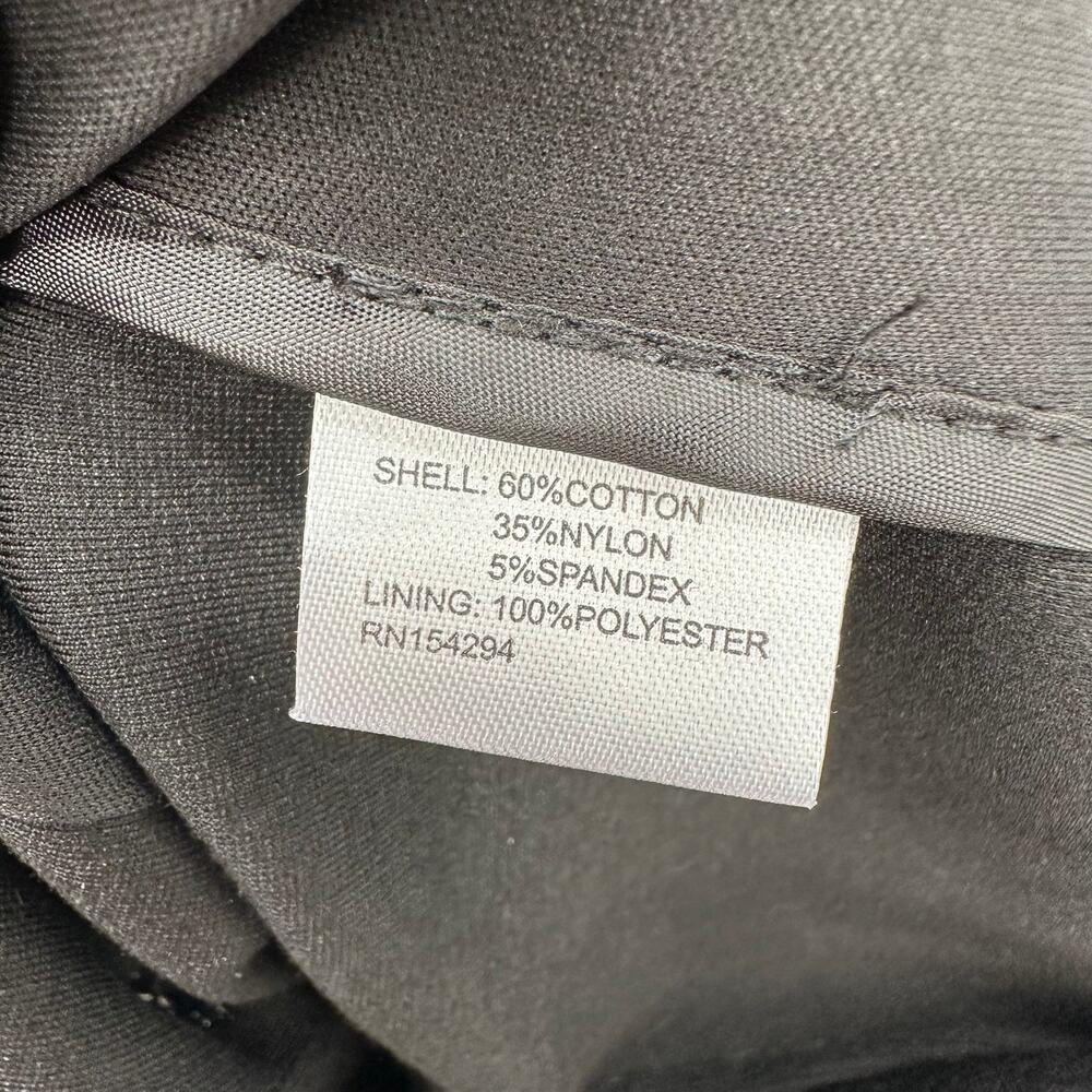 Jamison Black Stretch Collard Double Button Blaze… - image 6